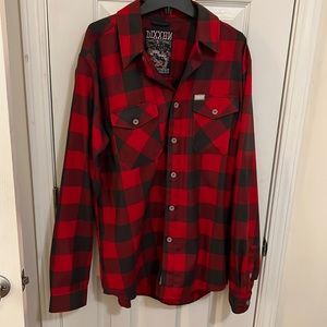 Dixxon Flannel Size Large Excellent Condition